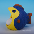 Dekorativer keramischer Schwammhalter mit Hai-Design